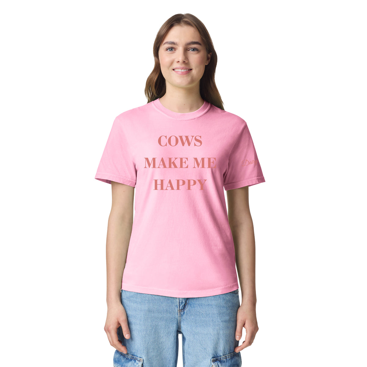 Cows Make Me Happy Graphic Tee